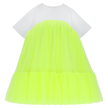 4005 TULLE / JERSEY | Neon Yellow