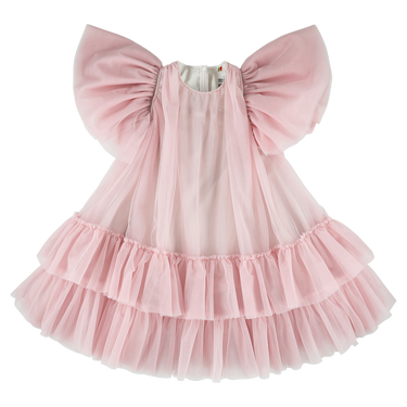 4014B TULLE / COTTON | Pink